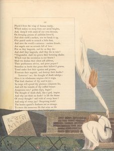 Youngs Night Thoughts、55ページ、 作： William Blake